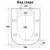 Унитаз CeramaLux 1215-P (напольный)