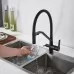Смеситель для кухни под фильтр Shevanik S278H черный