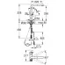 Смеситель для кухни под фильтр Grohe Blue Pure Minta (31721DC0+64508001+40404001) сталь комплект
