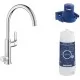 Смеситель для кухни под фильтр Grohe Blue Pure Eurosmart (31722000+64508001+40404001) 119708 хром комплект