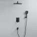 Душевая система Shevanik S4035H черный 