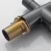 Смеситель для кухни под фильтр Shevanik S428T оружейная сталь