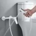 Смеситель с гигиенической лейкой Shevanik S4305C-1 белый матовый
