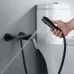 Смеситель с гигиенической лейкой Shevanik S4305H-1 черный