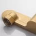 Смеситель с гигиенической лейкой Shevanik S4705G-1 золотой сатин