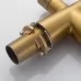 Смеситель для кухни под фильтр Shevanik S528G золотой сатин