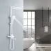 Душевая система Shevanik S6136C белый матовый