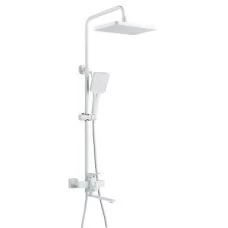Душевая система Shevanik S6136C белый матовый