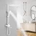 Душевая система Shevanik S6136C белый матовый