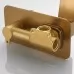 Смеситель с гигиенической лейкой Shevanik S9905G золотой сатин