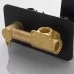 Смеситель с гигиенической лейкой Shevanik S9905H черный