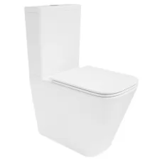 Унитаз Vincea Q-Line VT2-12T с сиденьем soft-close белый глянец (напольный)