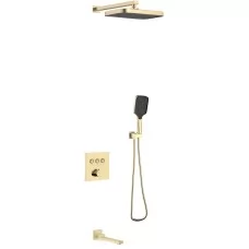 Душевая система Vincea VSFW-4311BG золотой матовый