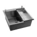 Кухонная мойка Futur FK 5050 Eco Embossing Pop-up Mixer plus со смесителем (Satin)