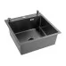 Кухонная мойка Futur FK 6050 Eco Embossing Pop-up (Black Nano) Mixer plus RAGLO R86.41.09