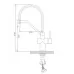 Кухонная мойка Futur FK 6050 Eco Embossing Pop-up Mixer plus R86.41.05 (Satin)