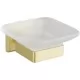 Мыльница Vivi Felice FL1015 ORO OPACO золотой матовый