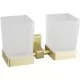 Стакан для щеток Vivi Felice FL1029 ORO OPACO золотой матовый