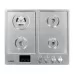 Газовая варочная панель Exiteq EXH-209 inox (E30037) нержавеющая сталь