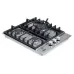 Газовая варочная панель Exiteq EXH-206 inox (E30034) нержавеющая сталь