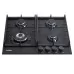 Газовая варочная панель Exiteq EXH-207 black matt (E30039) черный матовый