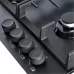Газовая варочная панель Exiteq EXH-207 black matt (E30039) черный матовый