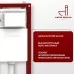 Унитаз с инсталляцией Asten Readle Zentralmodul AR0601-205B клавиша черная