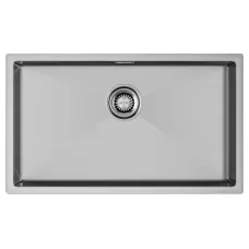 Кухонная мойка Paulmark ALLER 74 UNI PM807444-BS брашированная сталь