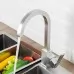 Смеситель для кухни Frap F4052-5 нержавеющая сталь
