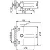 Смеситель для ванны Frap F3244-8 белый