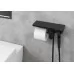 Смеситель с гигиенической лейкой Gappo G7295-16 черный