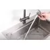 Смеситель для кухни под фильтр Gappo G4397-79 оружейная сталь