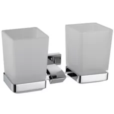 Стакан для щеток Gappo G0708 двойной, хром