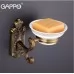 Мыльница Gappo G3602 бронза