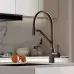 Смеситель для кухни Ledeme L4798D-12 оружейная сталь