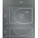 Умывальник Gid Bm9276L черный матовый