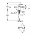 Смеситель на биде Grohe Eurosmart Cosmopolitan 32840000 хром