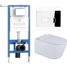 Унитаз с инсталляцией Roxen StounFi..