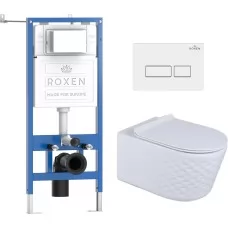 Унитаз с инсталляцией Roxen StounFi..