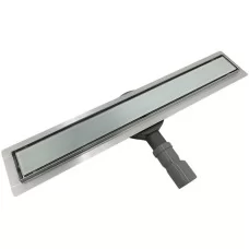 Душевой трап Roxen White Glass 91040-70 белое стекло