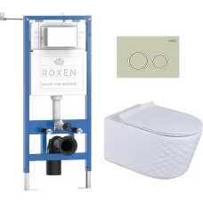 Унитаз с инсталляцией Roxen StounFi..