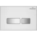 Унитаз с инсталляцией Roxen StounFix Dual Fresh 968524 с унитазом 530220-02 и клавишей смыва Glass 430280W с аромадозатором