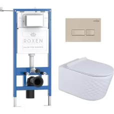 Унитаз с инсталляцией Roxen StounFi..