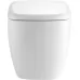 Унитаз с инсталляцией Roxen StounFix Dual Fresh 968525 с унитазом 530220-02 и клавишей смыва Glass 430280B с аромадозатором