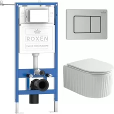 Унитаз с инсталляцией Roxen StounFi..