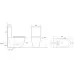 Унитаз Roxen Antares Tornado 600185-01 Rimless Soft Close (напольный)