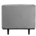 Кресло SIGNAL ASPREY 1 VELVET BLUVEL 14 серый