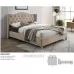 Кровать SIGNAL ASPEN VELVET BLUVEL 28 бежевый/дуб, 160/200