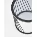 Стол журнальный HALMAR ANTILLA (2 стола журнальных) дымчатый/черный, 50/50 и 42/45