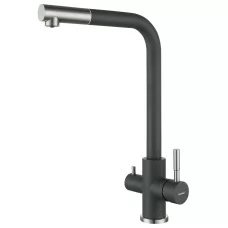 Смеситель для кухни под фильтр GranFest QUARZ Z-5421 гранит